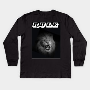 THE KING Kids Long Sleeve T-Shirt